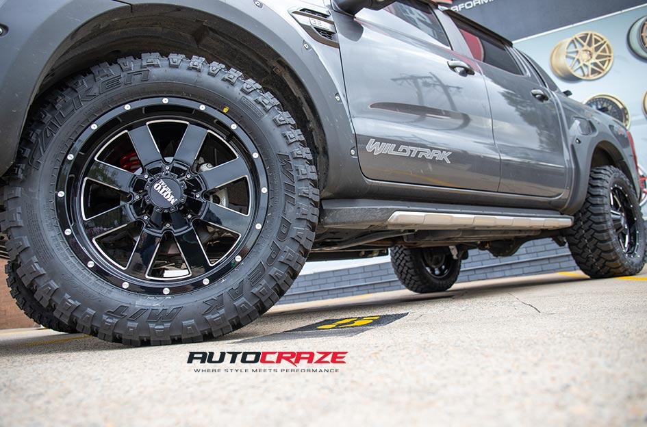 FORD RANGER MO962 GLOSS BLACK